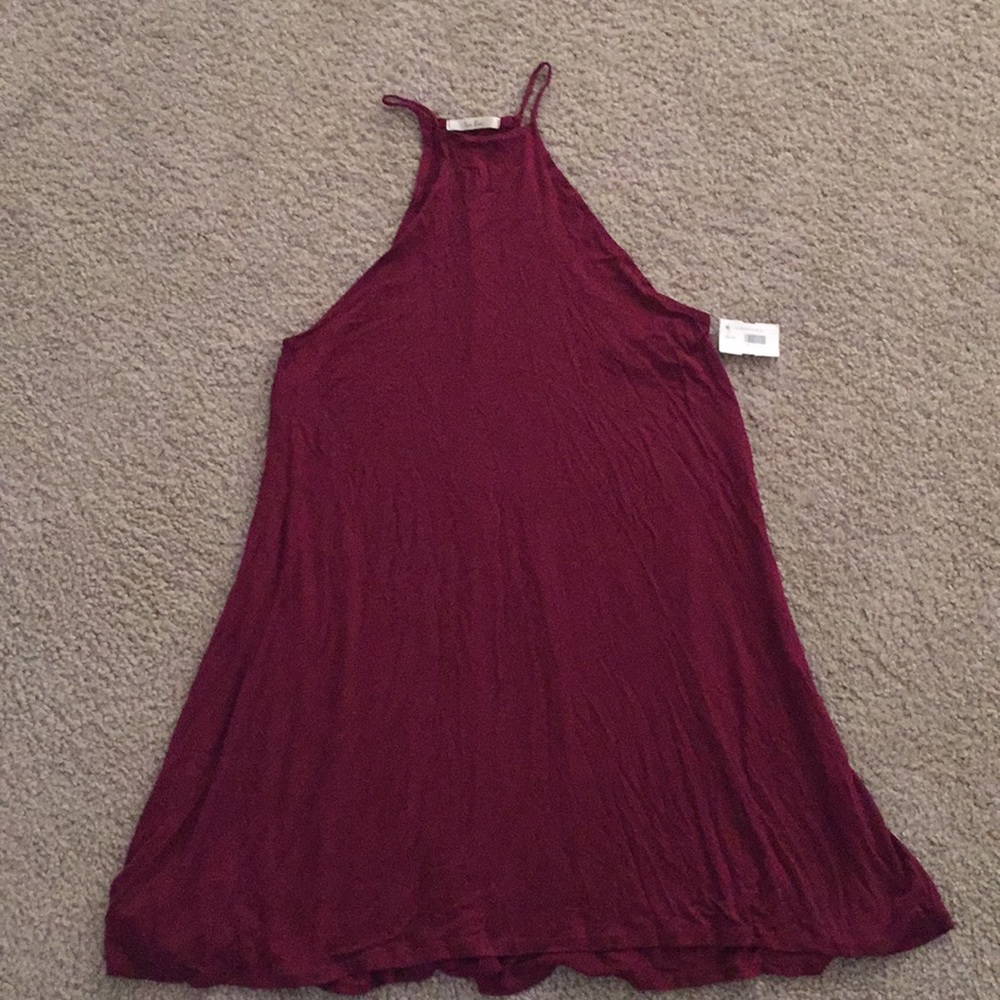 Maroon dress